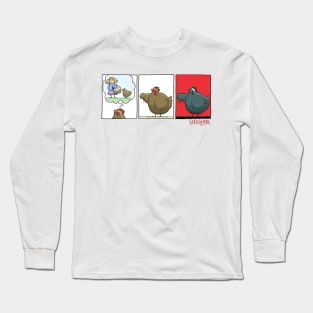 Janet the Chicken's Judgment Long Sleeve T-Shirt